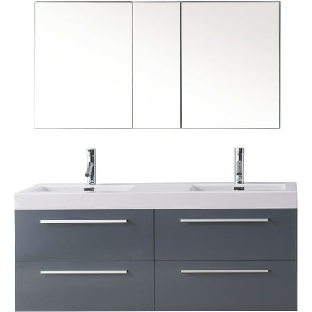 54 double sink vanity cheap jd50754gr modern 54 double sink bathroom vanity set grey wpolished 54 double sink vanity cheap jd50754gr modern 54 double sink bathroom vanity set grey wpolished